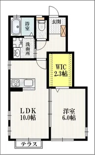 ボンジュール【1階】の間取り