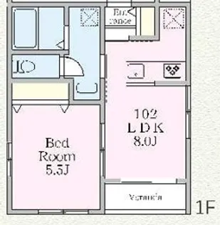 アリエッタ【1階】の間取り