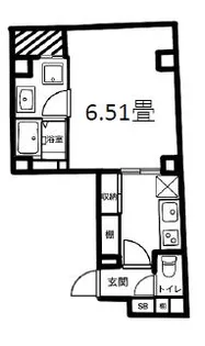 グレースビーコン大宮【3階】の間取り