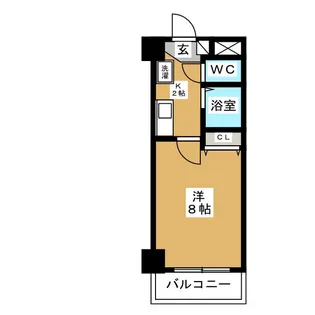 グランド オウエスト【2階】の間取り