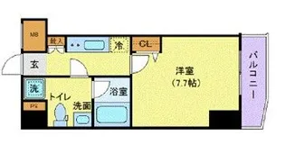 AZEST東十条【2階】の間取り