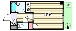 大阪府大阪市阿倍野区美章園1【マンション】の間取り