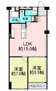 上板橋ハウス【6階】の間取り