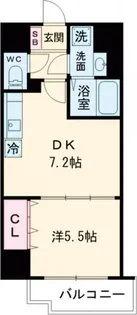 Lucente赤羽【8階】の間取り