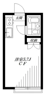 プラザドゥマグノリアB棟【2階】の間取り