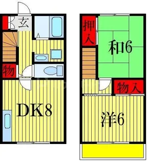 千葉県船橋市駿河台2【一戸建】の間取り
