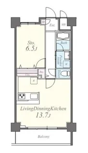 ボン ソレイユ【2階】の間取り