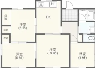 群馬県前橋市富士見町小暮【一戸建】の間取り