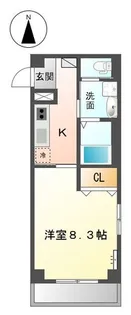 高知県高知市天神町【マンション】の間取り