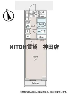 マートルコート麹町【13階】の間取り