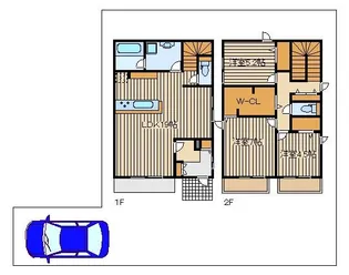東京都練馬区石神井町2【一戸建】の間取り