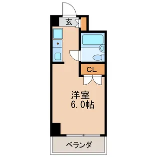 メゾン・ド・レジャンド【6階】の間取り