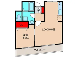 わかばハイツ【2階】の間取り