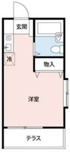 エスポワール21【1階】の間取り