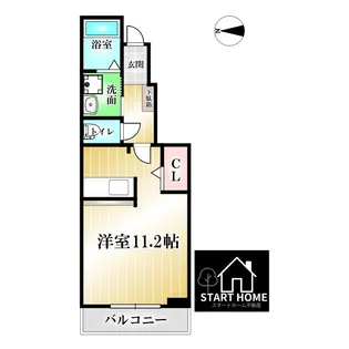 エストレージャ【1階】の間取り