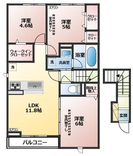 グラース・K【2階】の間取り