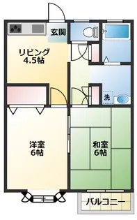 メゾン柊II【1階】の間取り