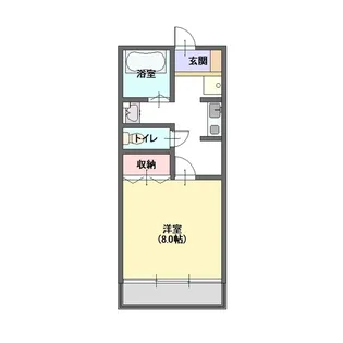 メゾンサンブランチ【1階】の間取り