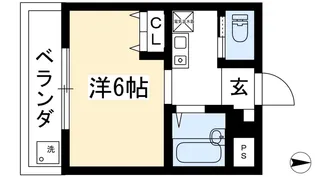 協栄寮【2階】の間取り