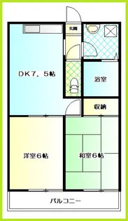 ハイブリッヂPAO【4階】の間取り