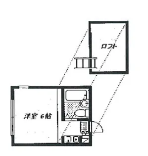 ルナ・ピエーナ岸谷【1階】の間取り