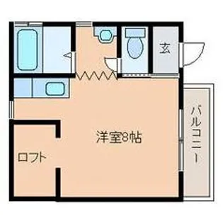 ル・ヴァン【1階】の間取り