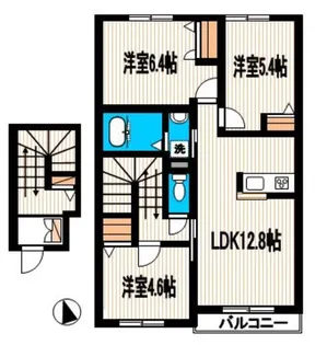 セリシールメゾン【2階】の間取り