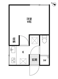 アチーブメントハイツ【1階】の間取り