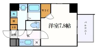 エスリード名古屋東別院【7階】の間取り