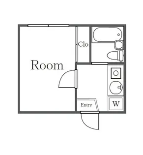 COMODO桜上水【2階】の間取り