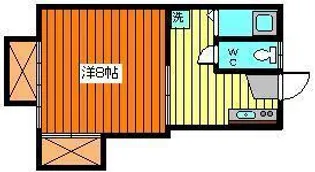 AKハイツ【2階】の間取り