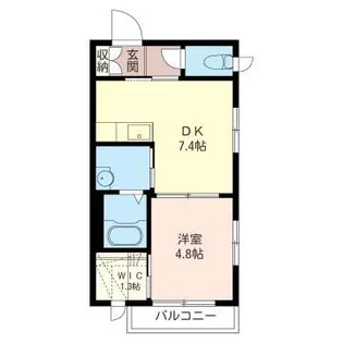 ジャスパー【2階】の間取り