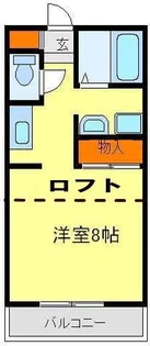 ジュネス青葉【2階】の間取り