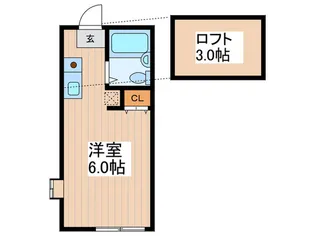 ピュアハウス国分寺【2階】の間取り