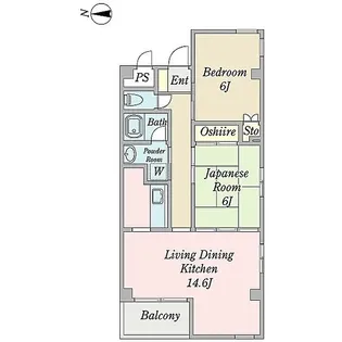 K-house【4階】の間取り