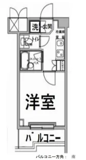 ルーブル南池袋【8階】の間取り