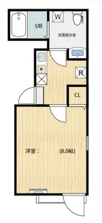 ヴェール立花【2階】の間取り