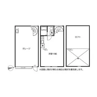 GARAGE LABO S.M.C.242【1階】の間取り
