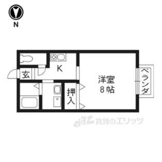 グリーンヒルカリム【2階】の間取り