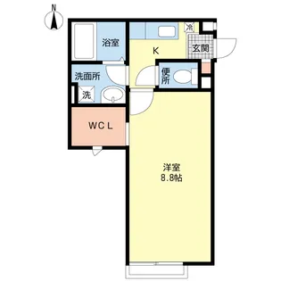 HARRY’SPORTIII【2階】の間取り