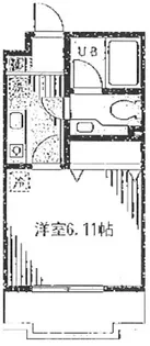 オリーブコート砧【1階】の間取り
