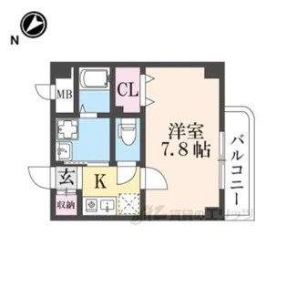 コモドビラVII【3階】の間取り