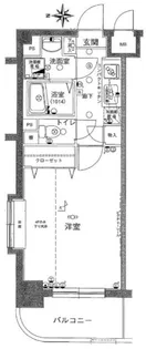 グリフィン・武蔵小杉弐番館【3階】の間取り