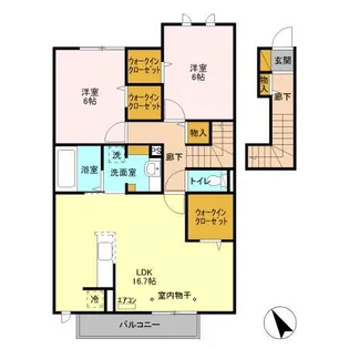 シャルマンの間取り