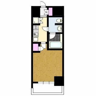 スパシエ川崎エセンザ【5階】の間取り