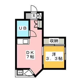 カーサ・アイ【1階】の間取り
