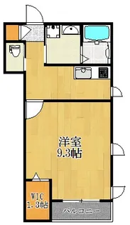 クレールジュール【3階】の間取り