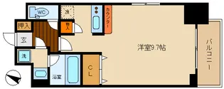 エイペックス神戸みなと元町COASTLINE【12階】の間取り