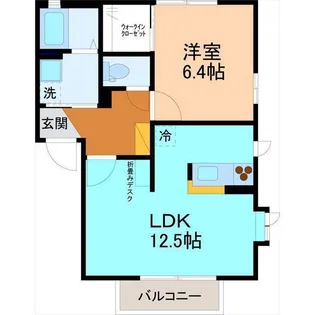 サニーヒルIII【1階】の間取り