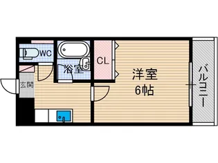 サンワNo36マンション【3階】の間取り